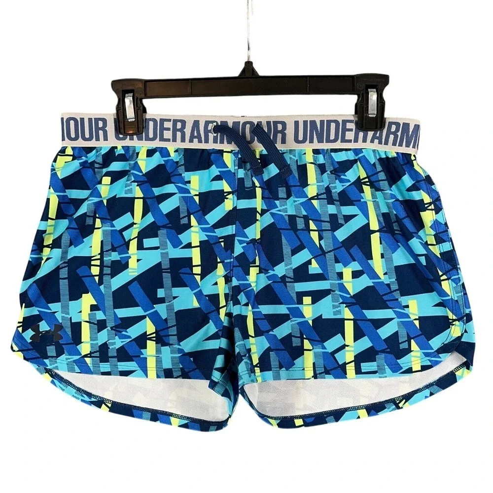 Under Armour Shorts Girls XL Loose Heatgear Activewear Gym Running Workout Run